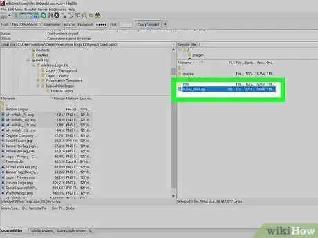 Image titled Use FileZilla Step 11