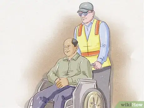 Image titled Arrange Wheelchair Assistance at the Airport Step 10