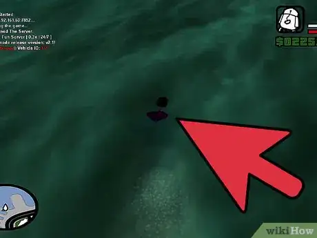 Image titled Swim Underwater in GTA San Andreas Step 6