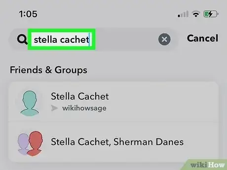 Image titled Find Someone's Snapchat Username Step 3