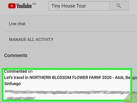 Image titled See Your Comments on YouTube Step 15