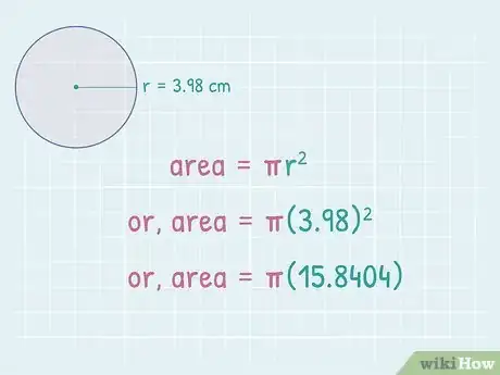 Imagen titulada Find the Area of a Circle Using Its Circumference Step 6