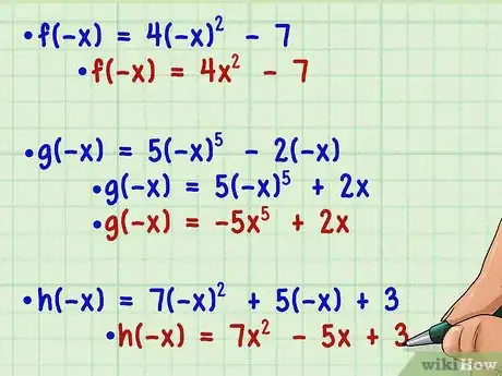 Imagen titulada Tell if a Function Is Even or Odd Step 3