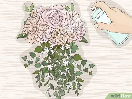 Imagen titulada Make a Bridal Bouquet With Artificial Flowers Step 20