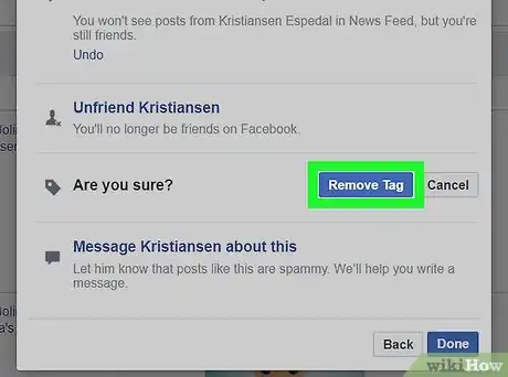 Imagen titulada Untag Yourself on Facebook Step 16