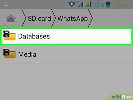 Imagen titulada Recover Deleted Messages in WhatsApp Step 11