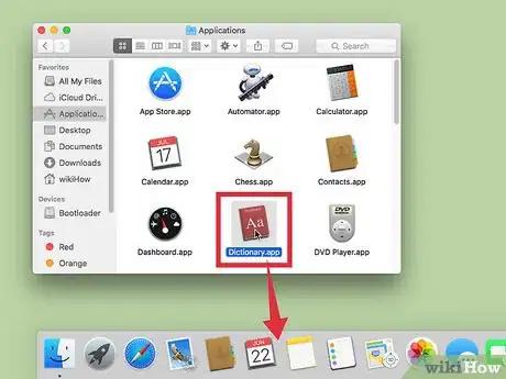 Imagen titulada Add and Remove a Program Icon From the Dock of a Mac Computer Step 2