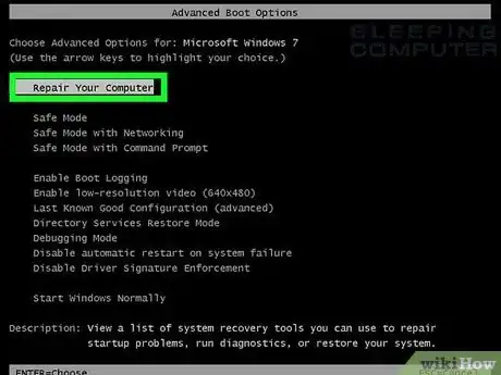 Imagen titulada Restore a Computer to Factory Settings in Windows 7 Step 4