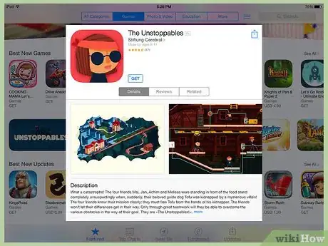 Imagen titulada Download Games to Your iPad Step 9