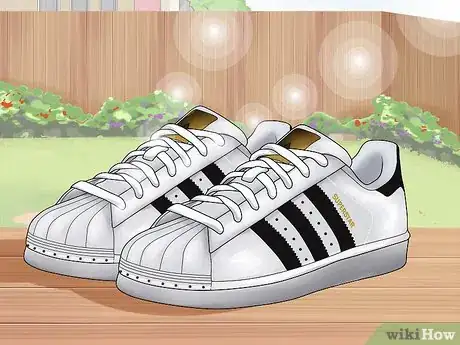 Imagen titulada Keep White Adidas Superstar Shoes Clean Step 10