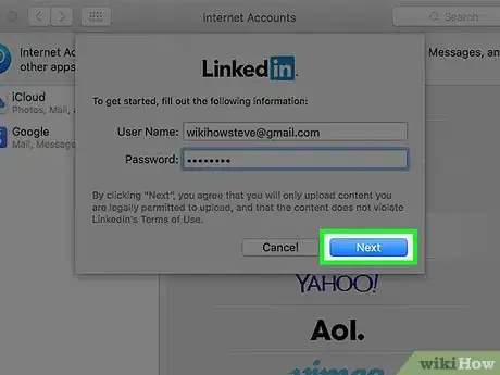 Imagen titulada Add a LinkedIn Account to a Mac Step 6