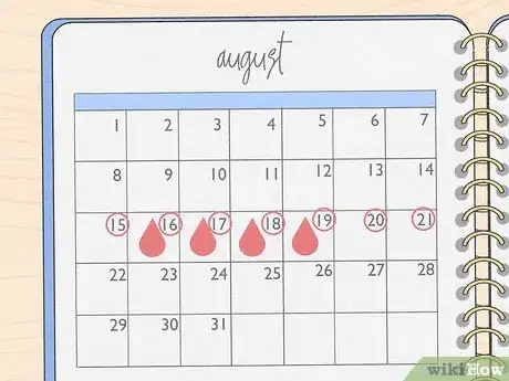 Imagen titulada Keep a Menstrual Calendar Step 7