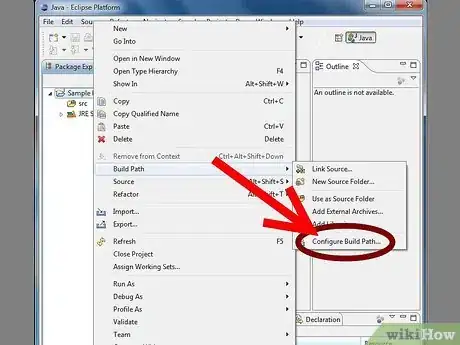 Imagen titulada Add JARs to Project Build Paths in Eclipse (Java) Step 13