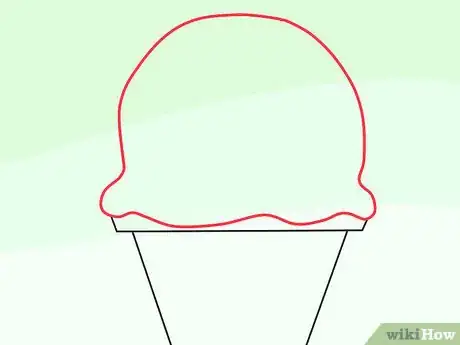 Imagen titulada Draw a Simple Ice Cream Cone Step 9