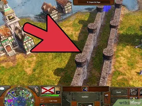 Imagen titulada Build Walls Efficiently in Age of Empires 3 Step 4