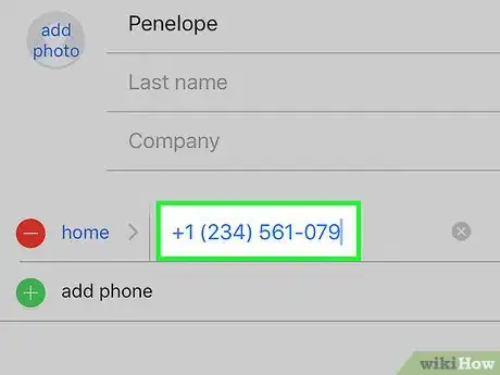 Imagen titulada Add a Contact on an iPhone Step 5