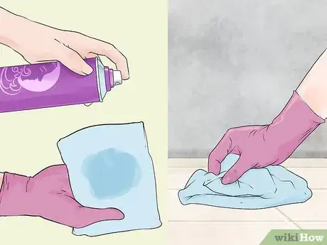 Imagen titulada Get Hair Dye Stain out of Linoleum Step 14