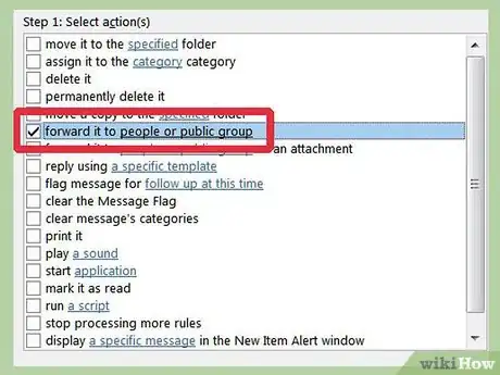 Imagen titulada Create a Rule in Outlook to Forward Mail Step 14