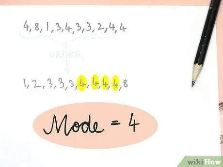 Imagen titulada Find Mode, Median, Mean and Range Step 2Bullet1