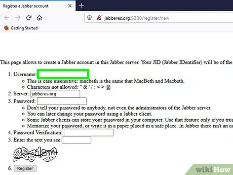 Imagen titulada Create a Jabber Account Step 2