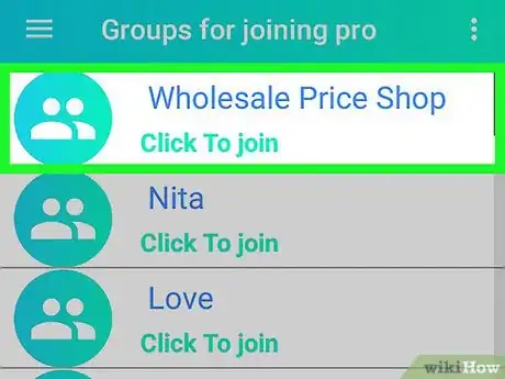 Imagen titulada Join a WhatsApp Group Without an Invitation Step 11