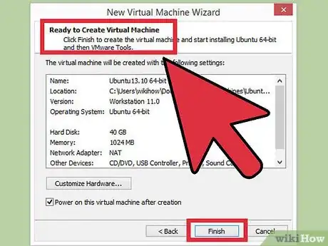 Imagen titulada Install VMware and Use VMware to Install Ubuntu Step 12