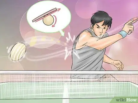 Imagen titulada Serve a Ping Pong Ball With a Topspin Step 2