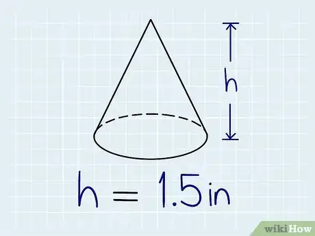 Imagen titulada Calculate the Volume of a Cone Step 3