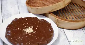 preparar torta Nian Gao de año nuevo chino (torta de arroz glutinoso)