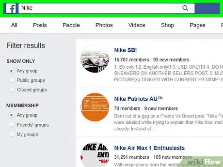Imagen titulada Edit a Group Description on Facebook on a PC or Mac Step 3