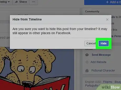 Imagen titulada Hide an Offer on Facebook Step 8