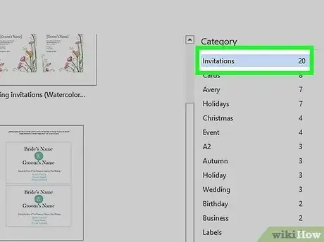 Imagen titulada Make Invitations on Microsoft Word Step 3