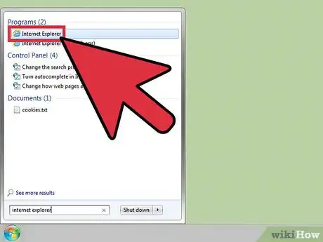 Imagen titulada Open Internet Explorer Step 3