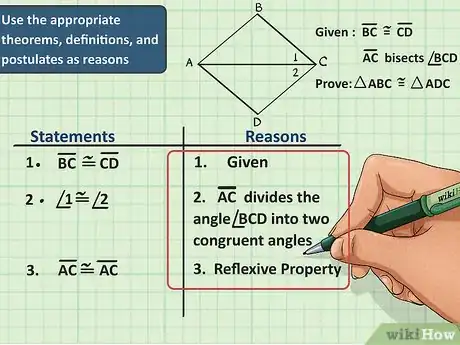 Imagen titulada Write a Congruent Triangles Geometry Proof Step 6