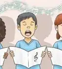 enseñarle a cantar a los niños