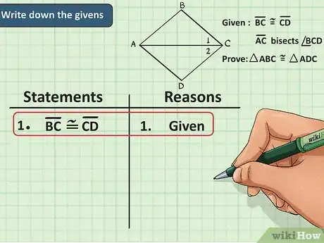 Imagen titulada Write a Congruent Triangles Geometry Proof Step 5