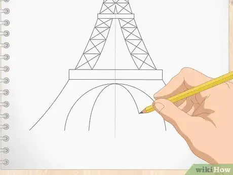 Imagen titulada Draw the Eiffel Tower Step 17