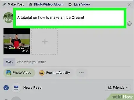 Imagen titulada Post a YouTube Video on Facebook Step 32