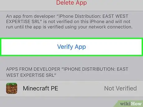 Imagen titulada Trust an App on an iPhone Step 8