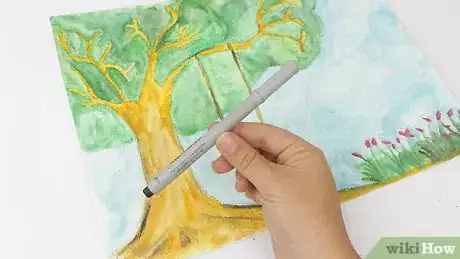 Imagen titulada Ink and Watercolor Step 10