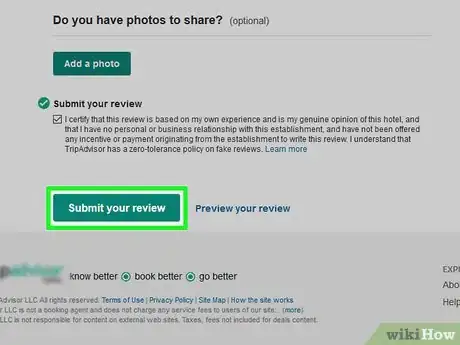 Imagen titulada Write a Review on TripAdvisor Step 16