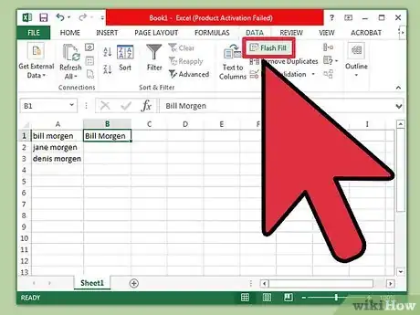 Imagen titulada Change from Lowercase to Uppercase in Excel Step 24