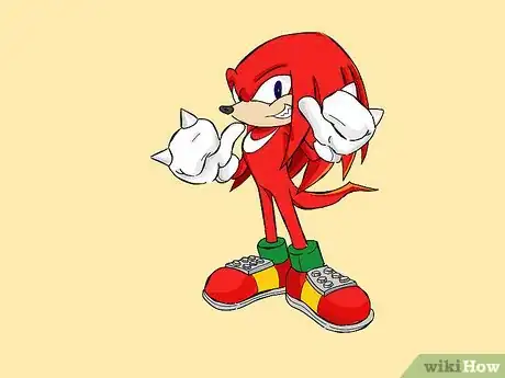 Imagen titulada Draw Sonic Characters Step 46