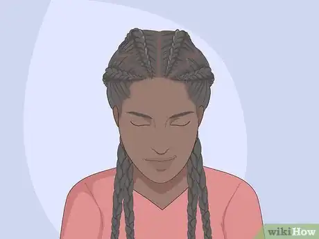 Imagen titulada Braid Cornrows Step 11