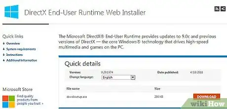Imagen titulada Install Directx Step 3