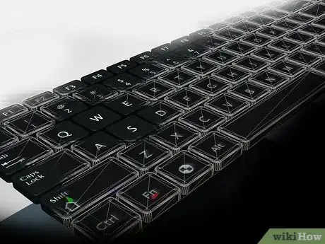 Imagen titulada Pop a Key Back Onto a Dell Laptop Keyboard Step 9