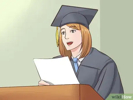 Imagen titulada Add Humor to a Graduation Speech Step 12