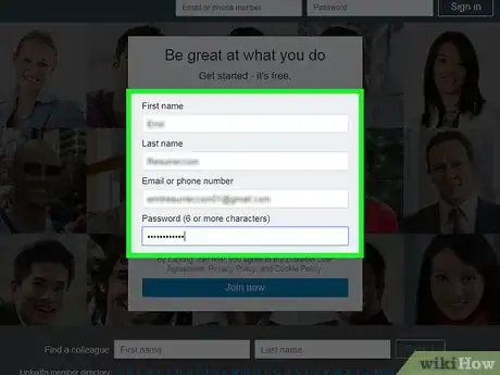 Imagen titulada Create a LinkedIn Account Step 2