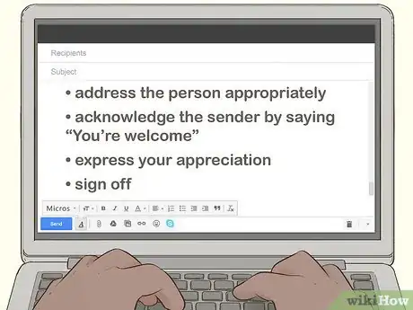 Imagen titulada Respond to a Thank You Email Step 1