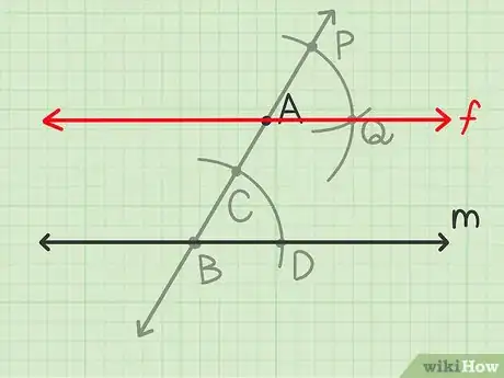 Imagen titulada Construct a Line Parallel to a Given Line Through a Given Point Step 22